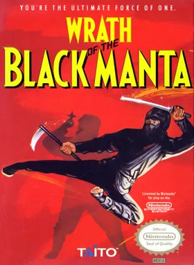 Wrath of the Black Manta (USA) (Rev 1) box cover front